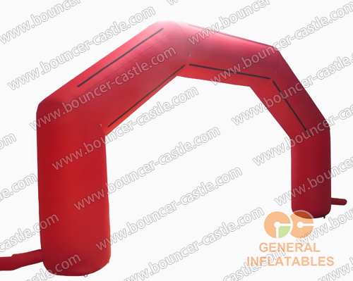GA-3 Red inflatable arch