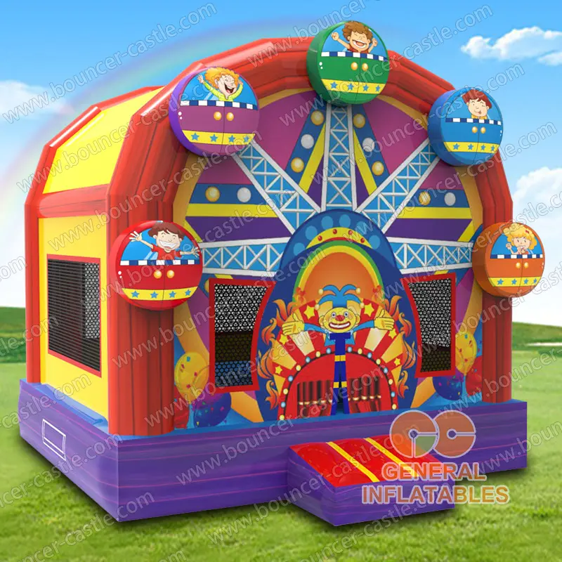 Ferris wheel bounce house