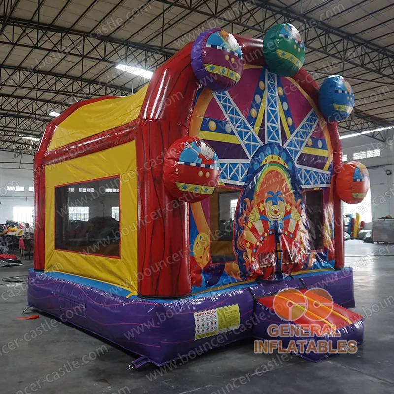 Ferris wheel bounce house