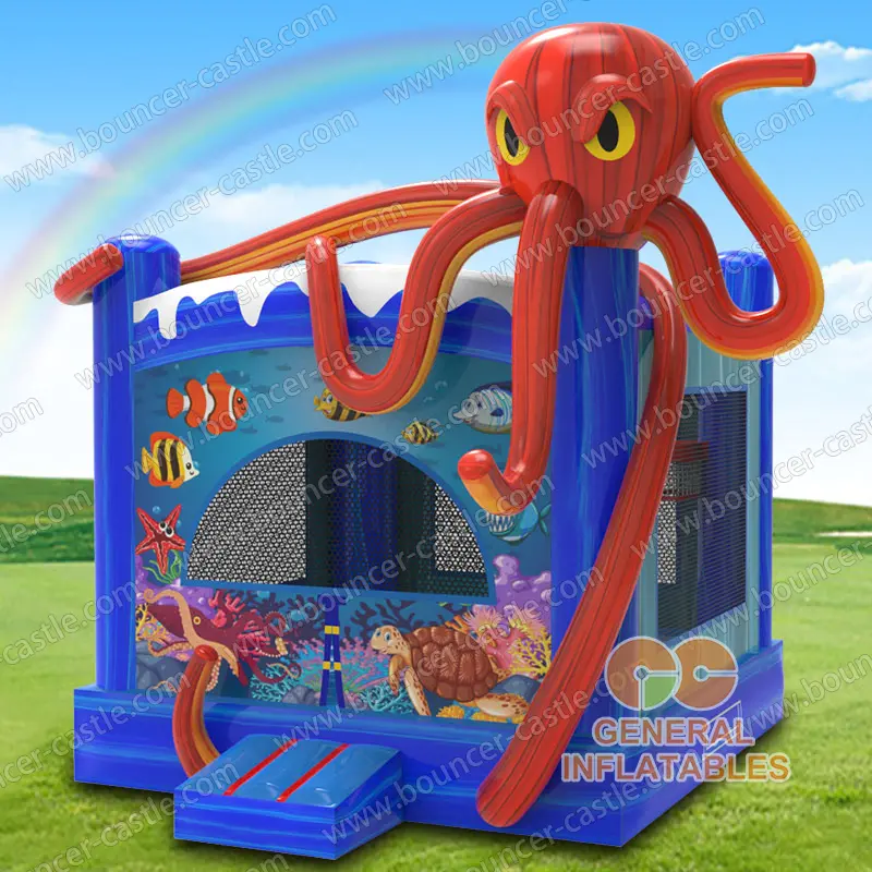 Ocean world bounce house