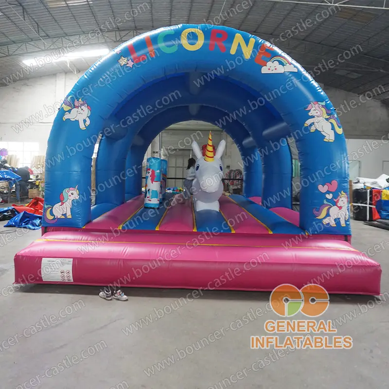 Unicorn bouncy castle