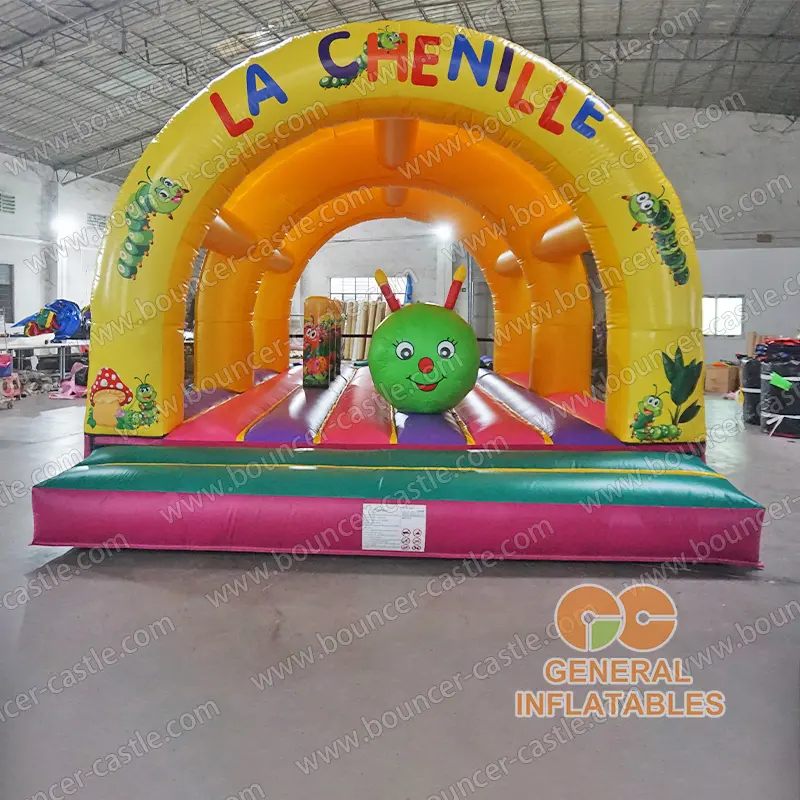 Caterpillar bouncy castle