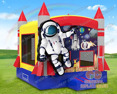    Astronaut bounce house