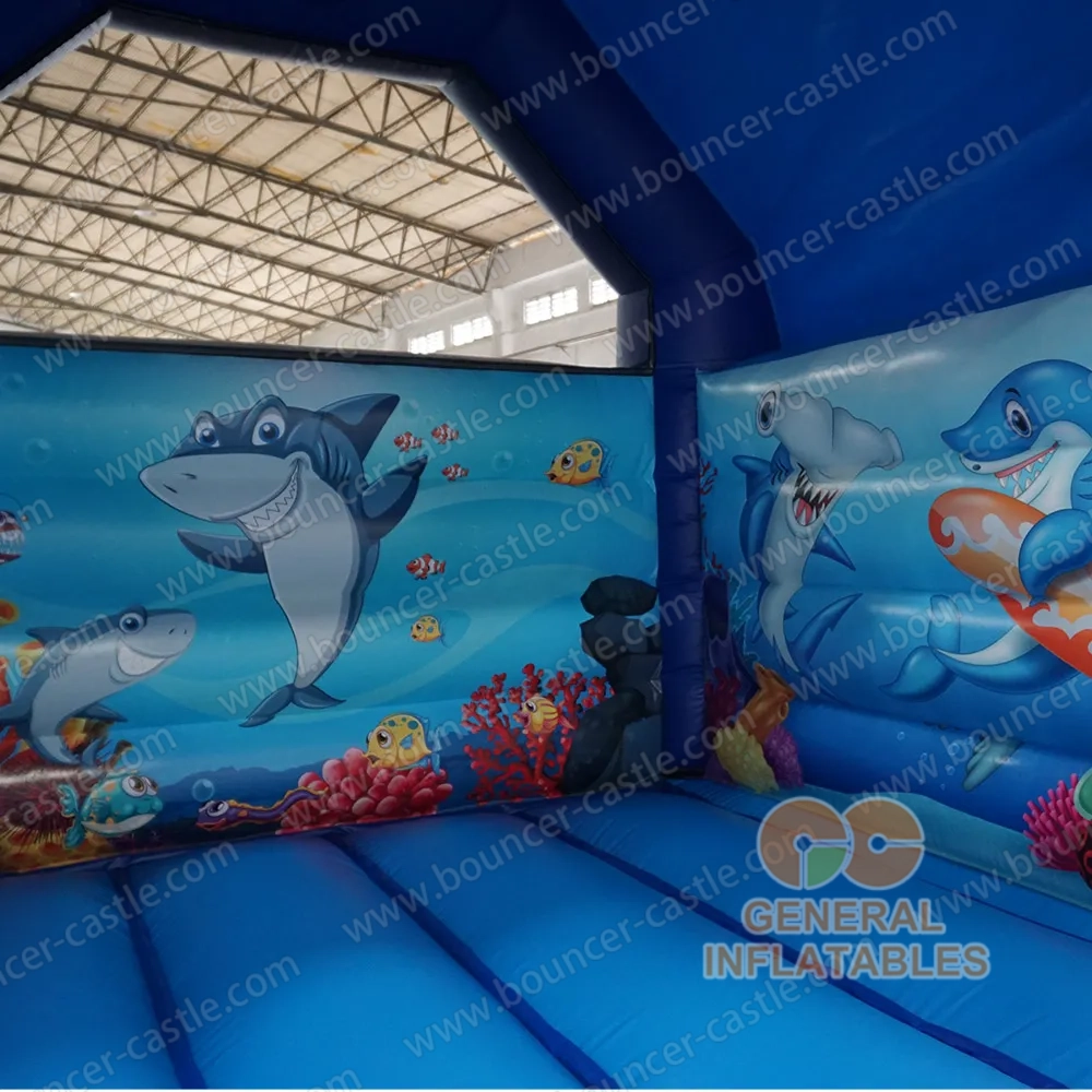  Shark inflatable bouncers