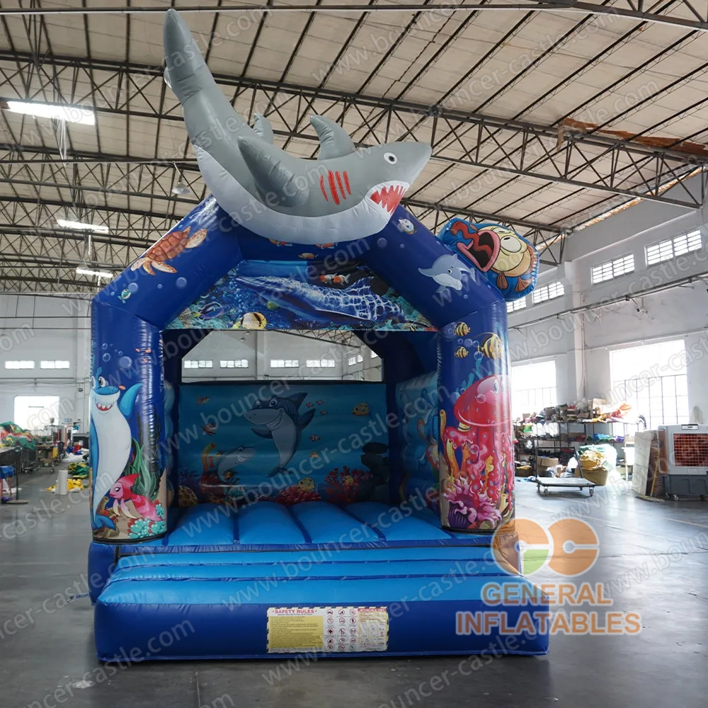  Shark inflatable bouncers