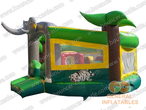 GB-243 Elephant bounce house