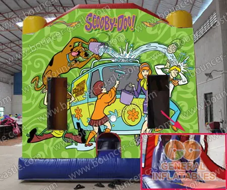  Scooby doo bounce combo with slide