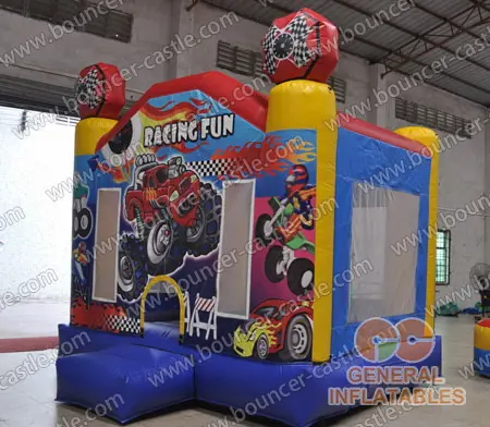  Racing fun bounce houses