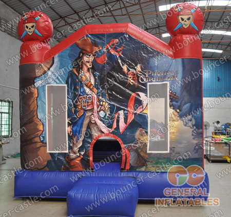 GB-281 Inflatable pirate bounce house