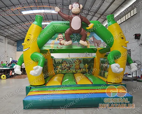  Monkey jumping castle