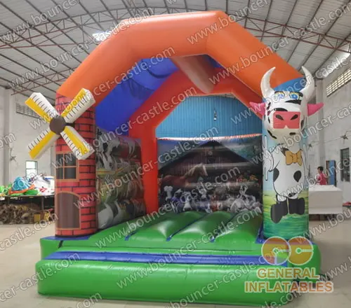  Farm bounce house