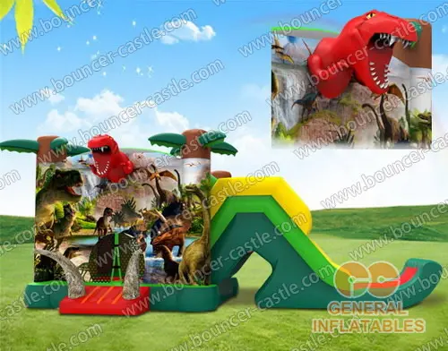  Dinosaur bouncer with slids