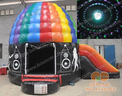  Disco dome with slide