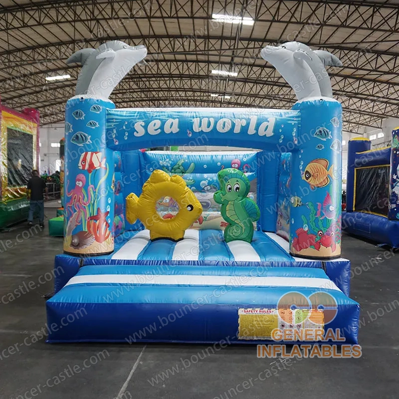  Sea world bounce house