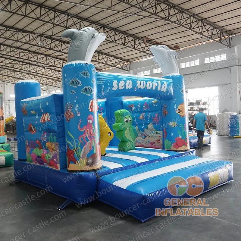  Sea world bounce house