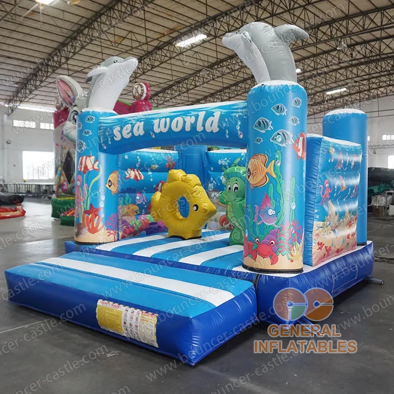  Sea world bounce house
