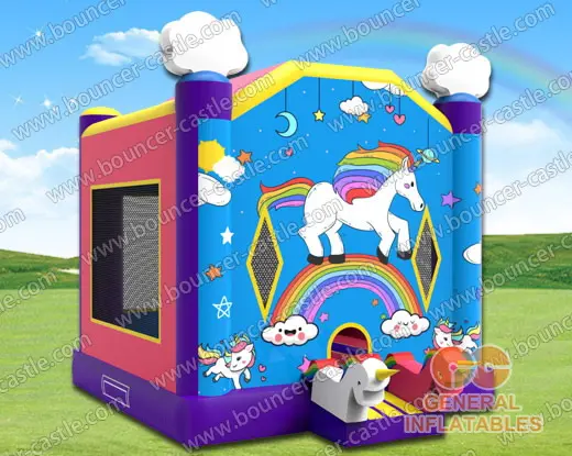  Unicorn bounce house