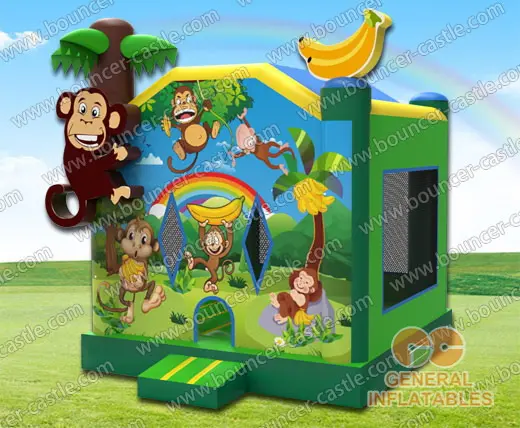  Jungle bounce house