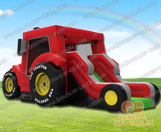  Tractor bounce house combo