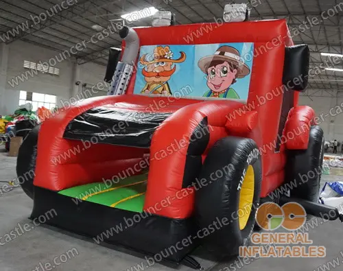  Tractor bounce house combo