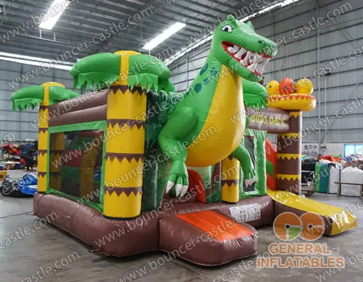  Dinosaur inflatable combo