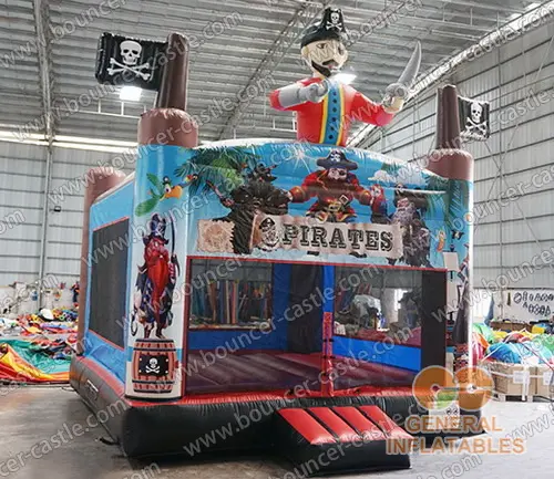  Pirate bounce house