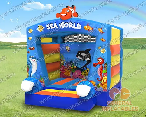  Sea world bounce house