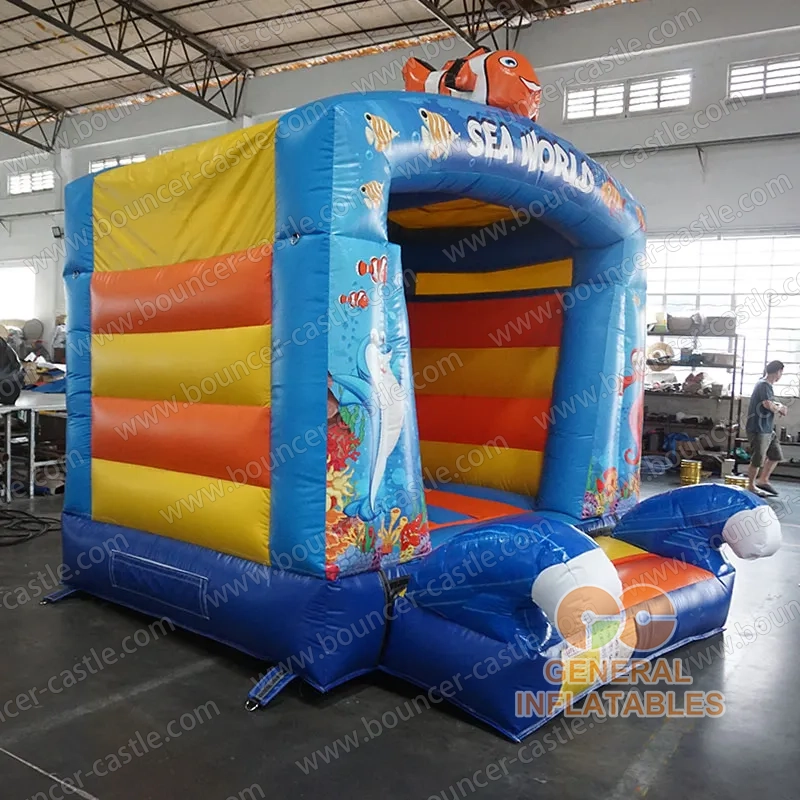  Sea world bounce house