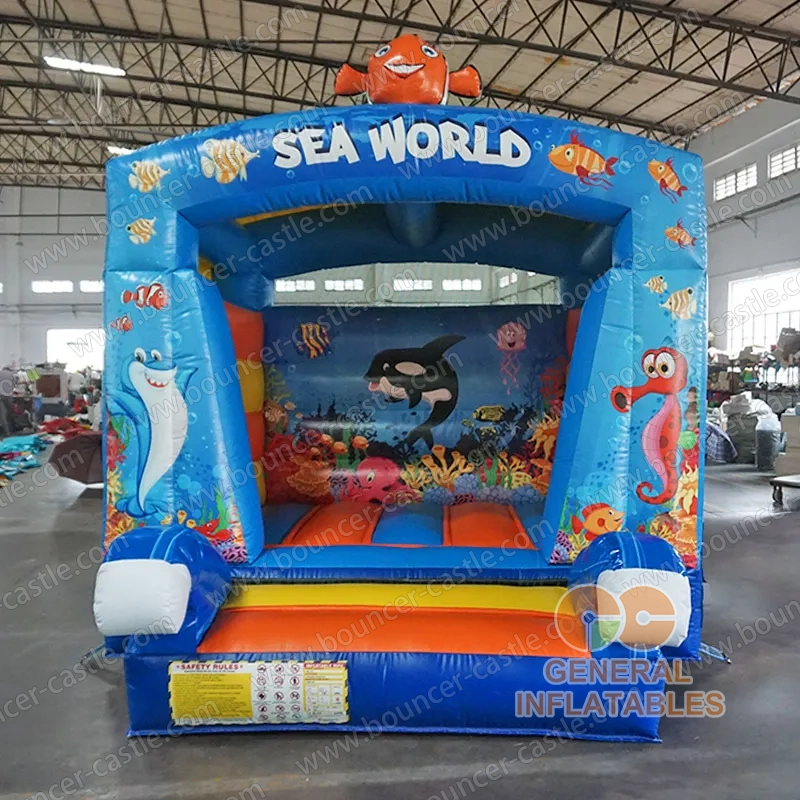  Sea world bounce house