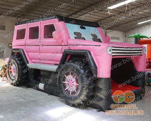   Pink SUV bounce combo