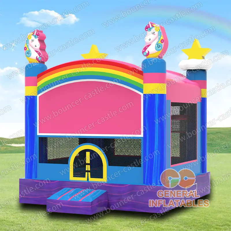 GB-458  Unicorn inflatable jumper