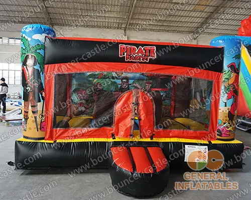  Indoor pirate bounce house