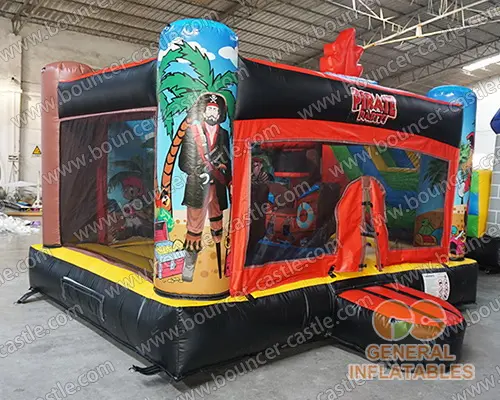  Indoor pirate bounce house