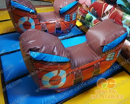  Indoor pirate bounce house