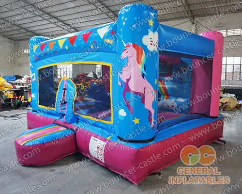  Indoor unicorn bounce house