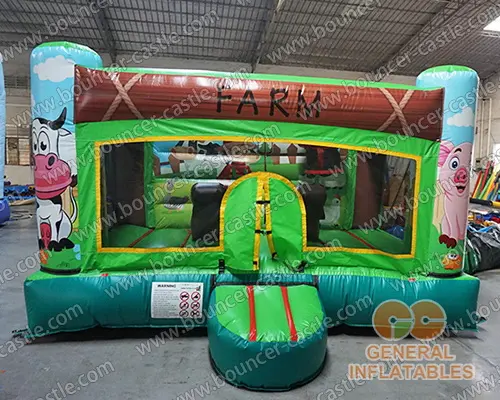  Indoor farm bounce house