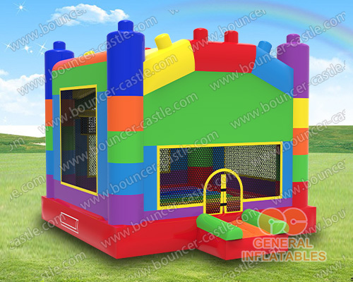  Building blocks bounce house