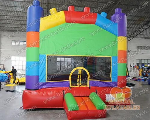  Building blocks bounce house