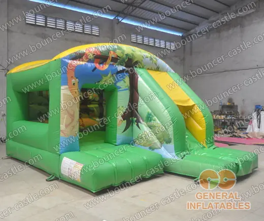 Jungle house with slide