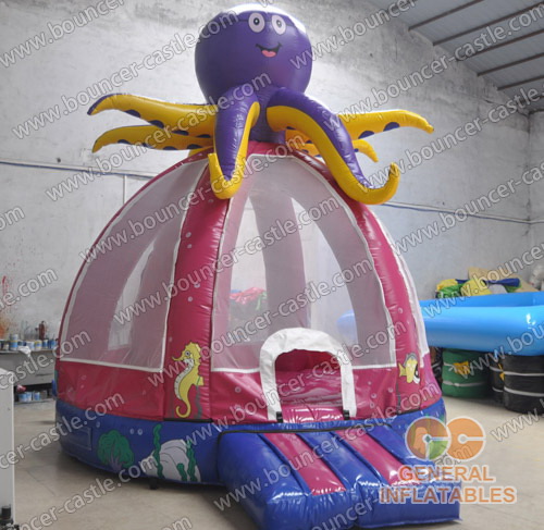 GB-69 octopus inflatable bouncers
