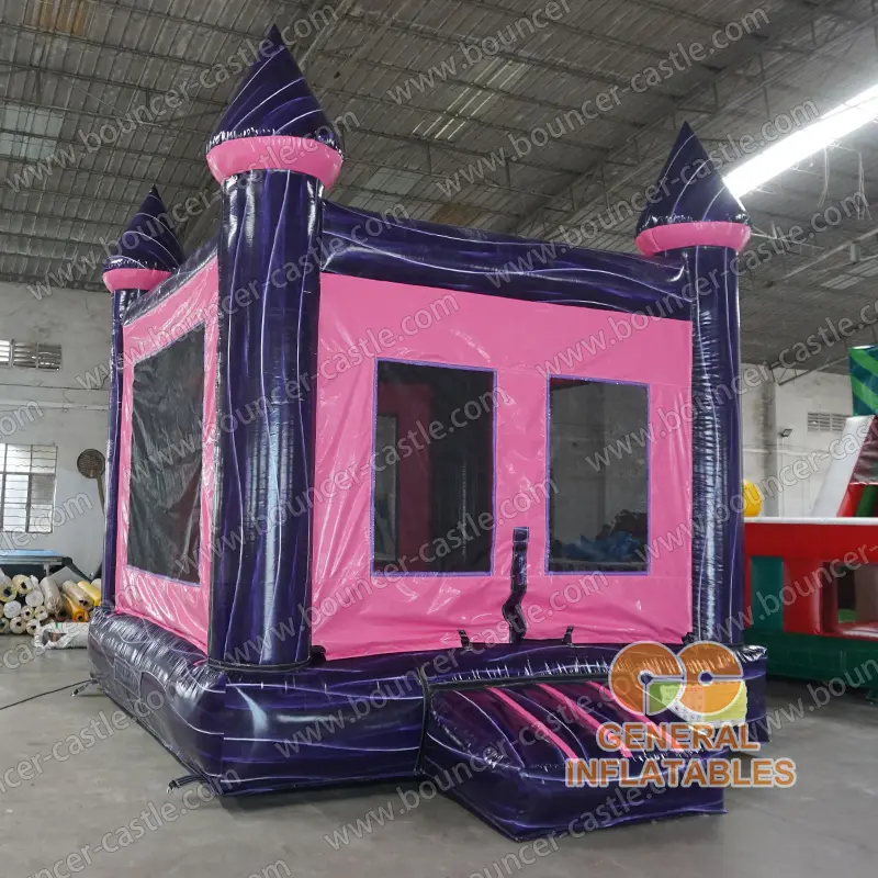  Purple marble bounce house