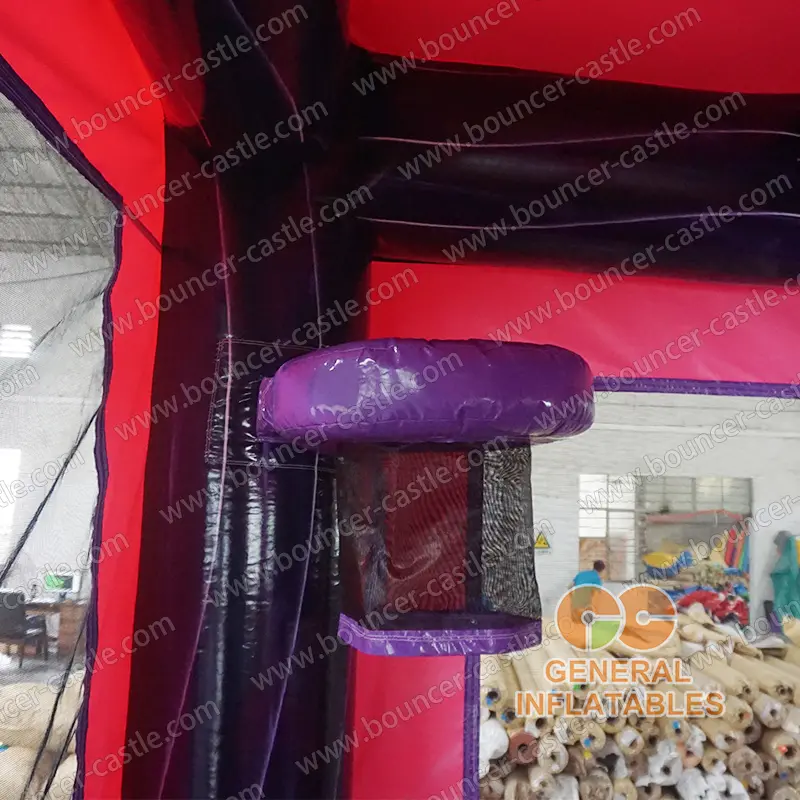  Purple marble bounce house