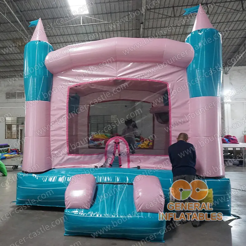 Girls pinky bounce house