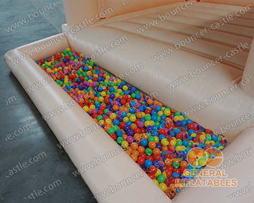 Wedding castle with ball pit