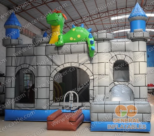 GC-114 Dino castle combos inflatable castles