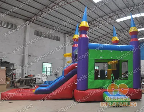  Castle slide combo with pool