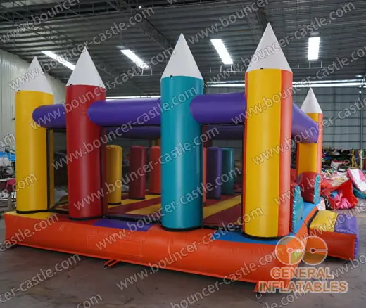  Crayon bounce house