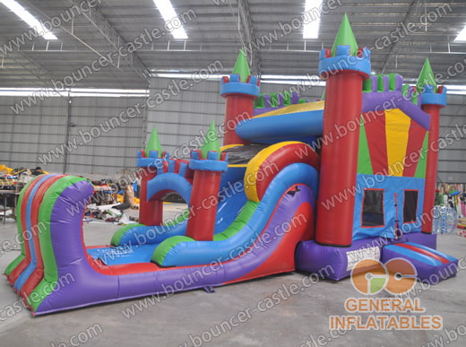 GC-157 Inflatable castle combo