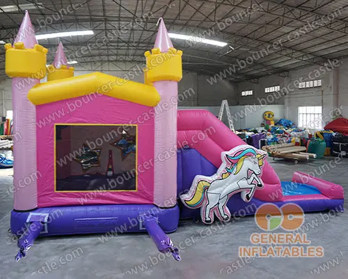  Sparkle unicorn bouncy castle