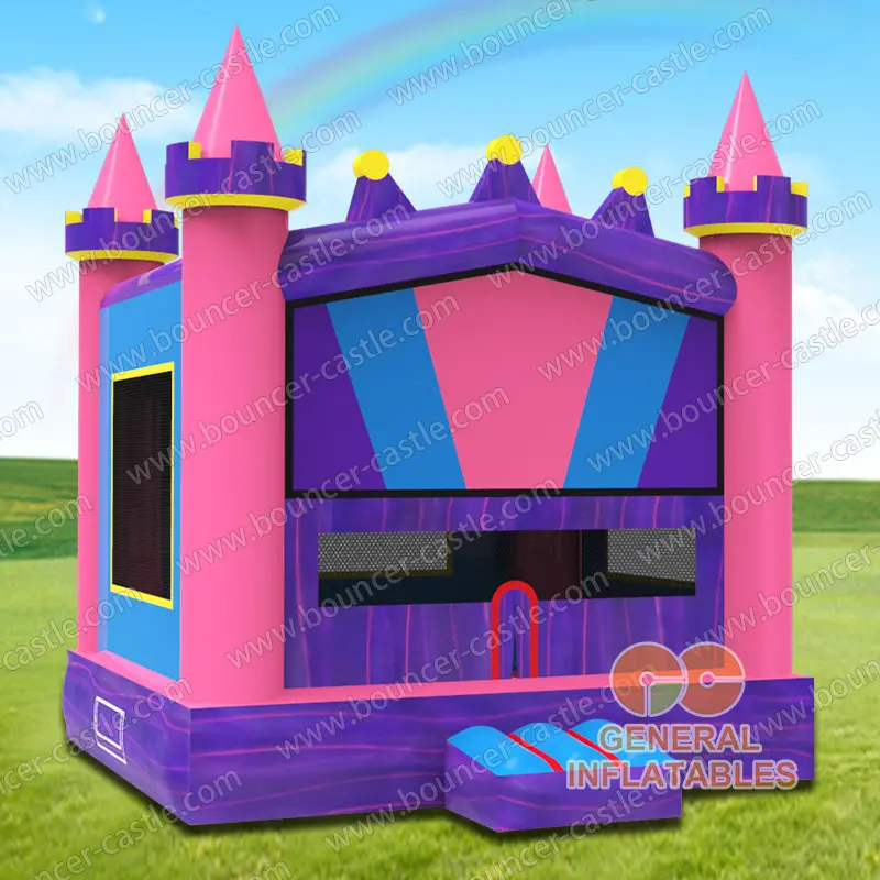  Pink bounce house